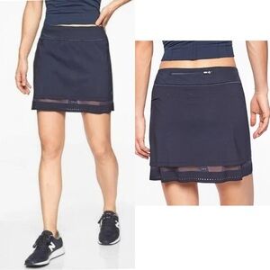 Athleta Laser Run Skort Small Black